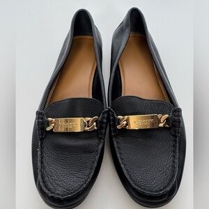 Vintage coach black leather loafers size 8.5
